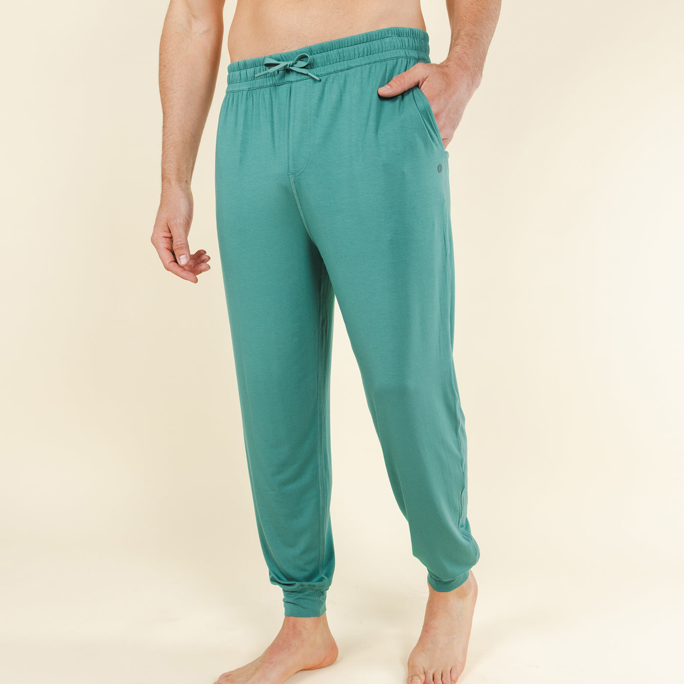 The Curacao | Teal SleepDeep™ Men’s Pajama Joggers - Shinesty