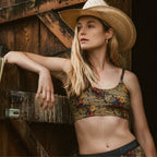 The 1912 | Western Shinesty x Diamond Cross Ranch Boob Hammock™ Scoop Bralette - Shinesty