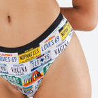 The DMV Catastrophe | License Plates Cheeky Underwear - Shinesty
