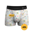 The Daily Detention | Doodle Ball Hammock® Pouch Trunk Underwear - Shinesty