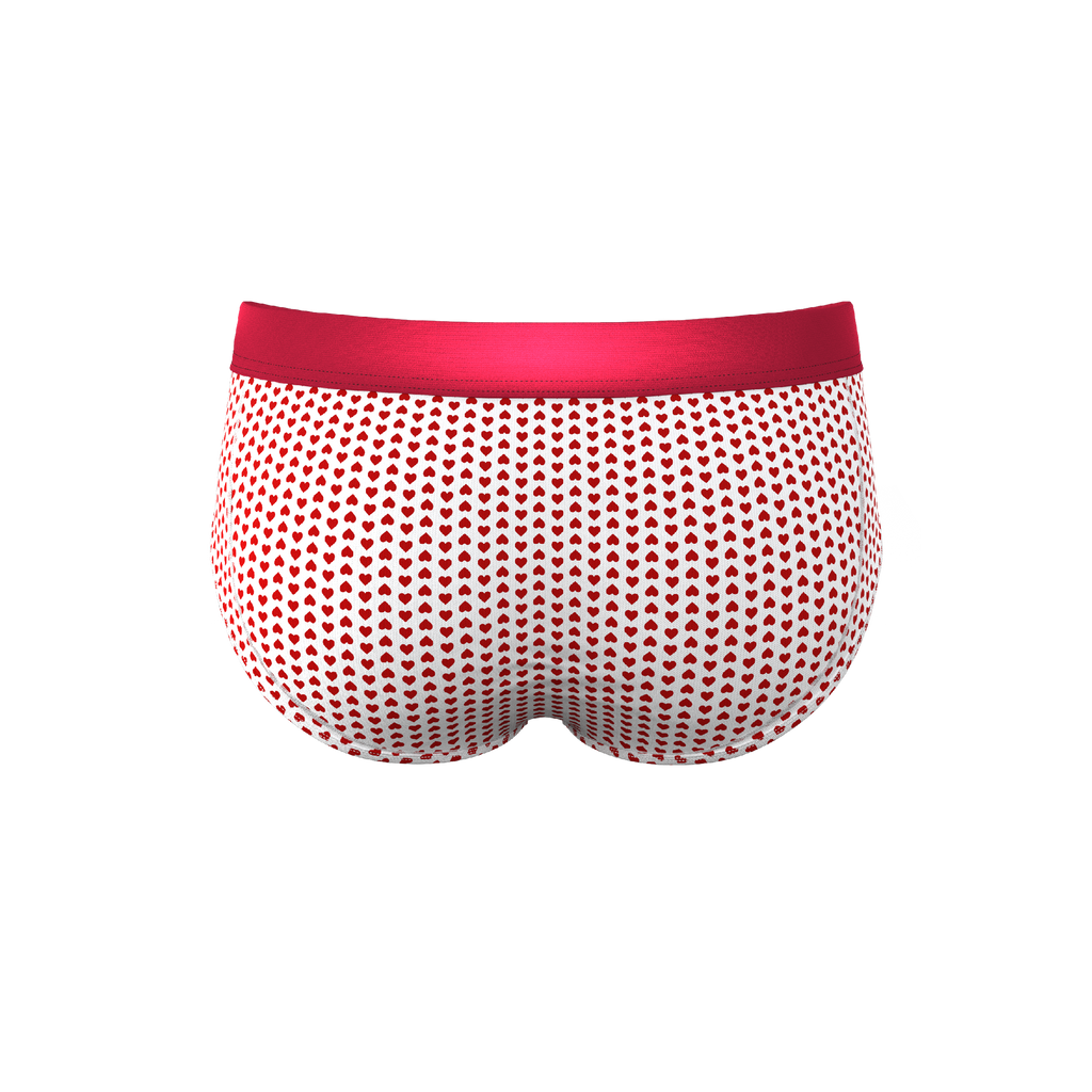 The Date Night | Valentine's Day Bow Ball Hammock® Pouch Underwear Briefs - Shinesty