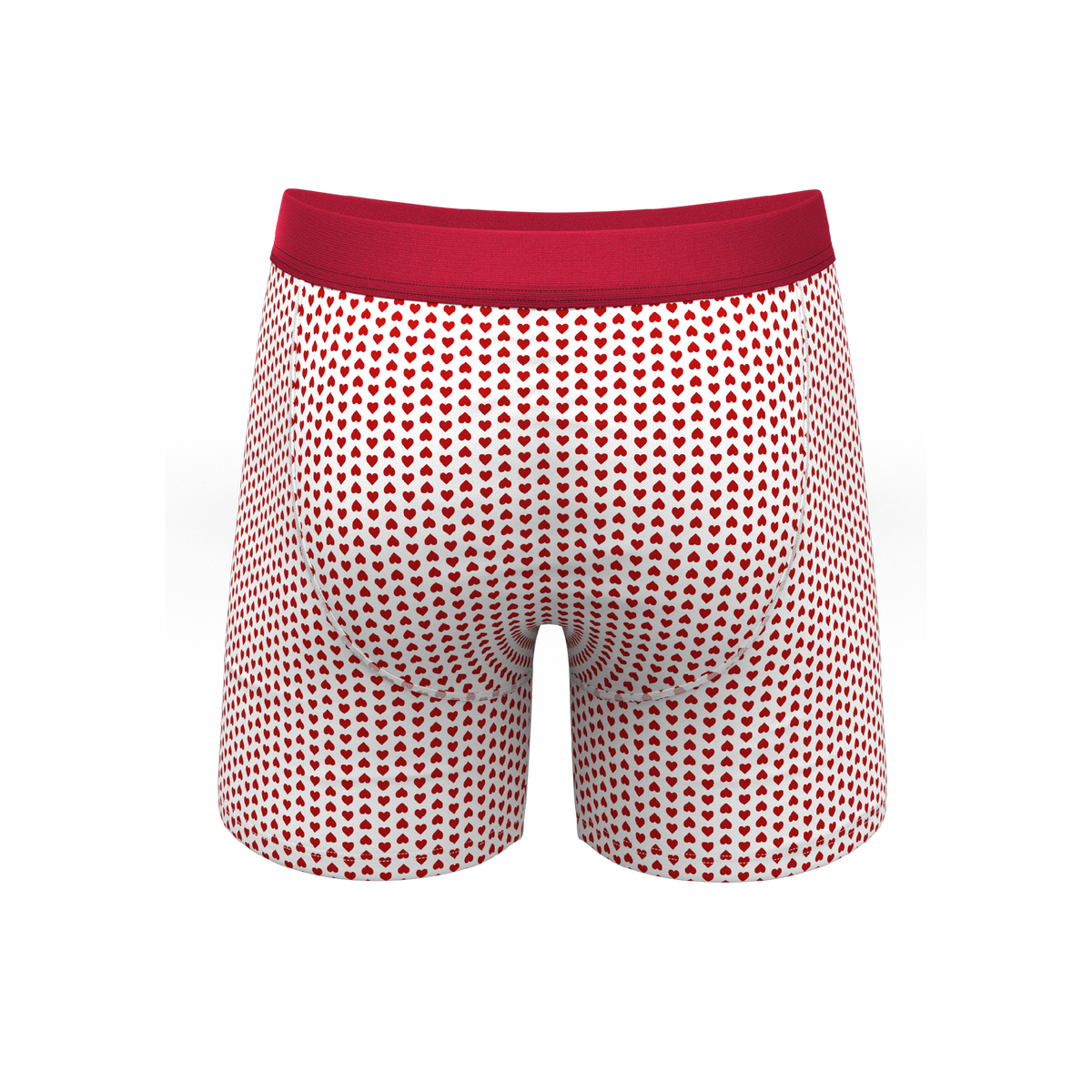 The Date Night | Valentine's Day Bow Ball Hammock® Pouch Underwear With Fly - Shinesty