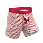 The Date Night | Valentine's Day Bow Ball Hammock® Pouch Underwear - Shinesty