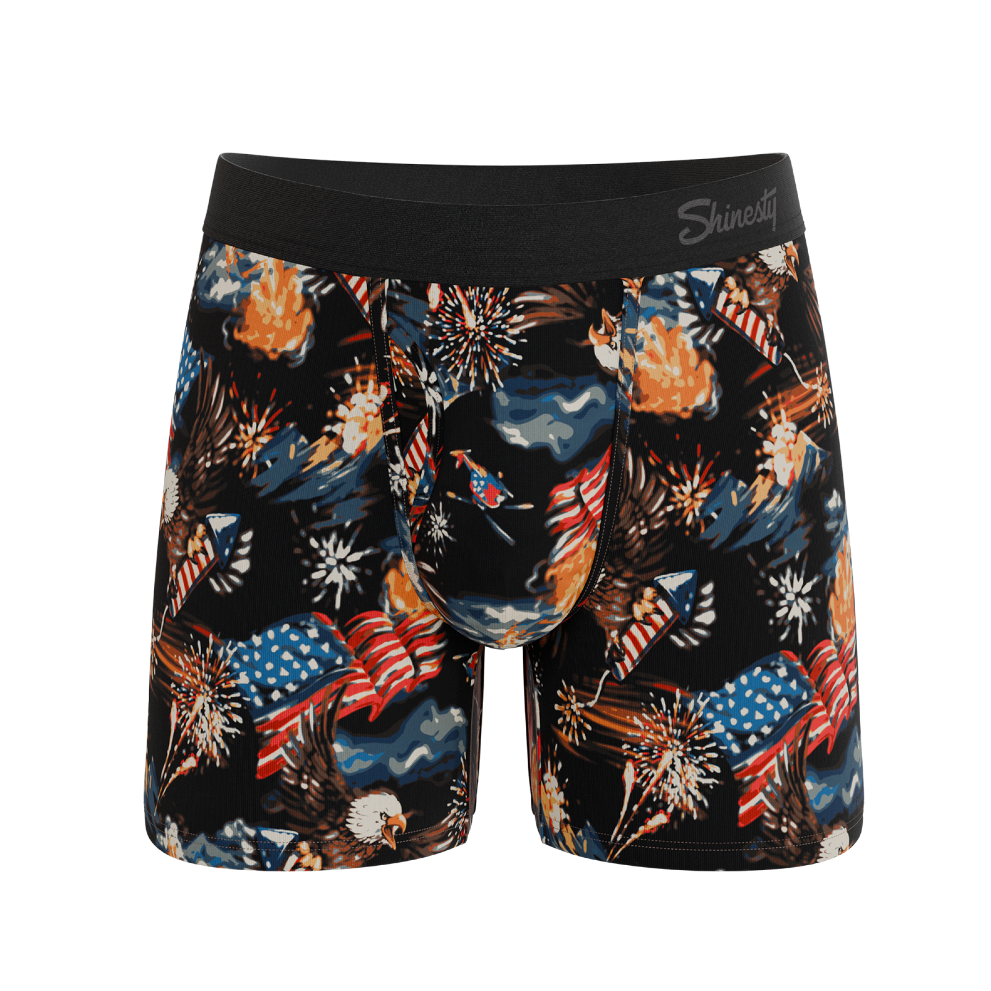 The Declaration | Americana Eagles Ball Hammock® Magnum Big Pouch Underwear - Shinesty