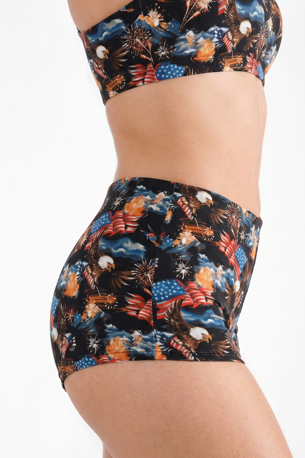 The Declaration | Americana Eagles Modal Boyshort Underwear - Shinesty