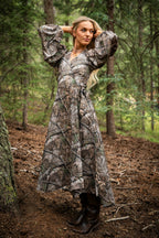 The Deerly Departed | RealTree x Shinesty Camouflage Long Sleeve Dress - Shinesty