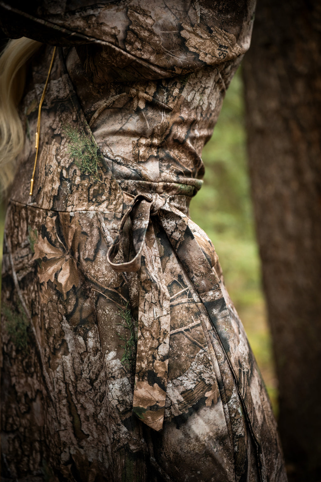 The Deerly Departed | RealTree x Shinesty Camouflage Long Sleeve Dress - Shinesty