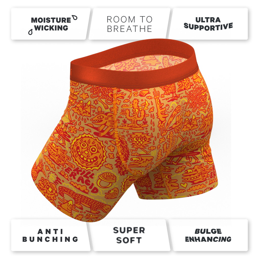 The Desert Drop | Shinesty x Killer Acid Ball Hammock® Pouch Underwear With Fly - Shinesty