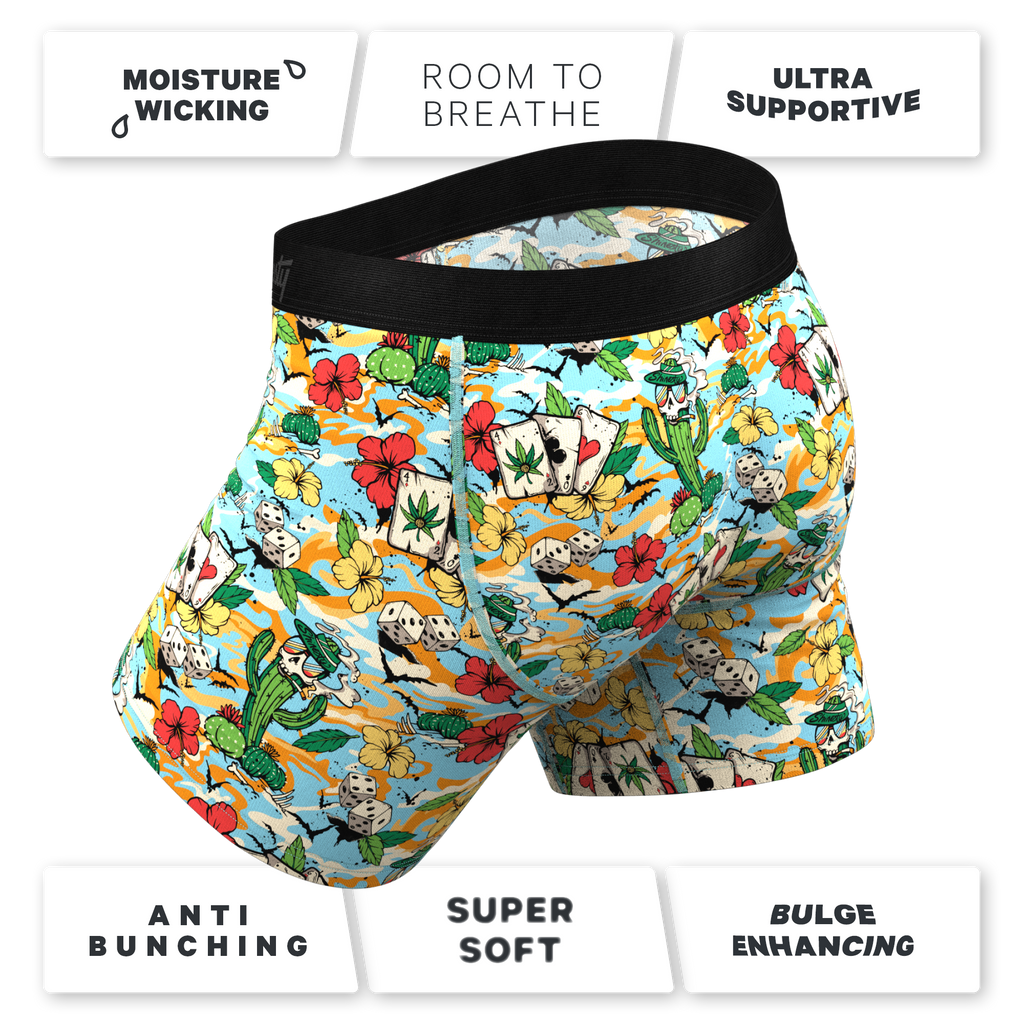 The Desert Oasis | Vegas Ball Hammock® Pouch Underwear With Fly - Shinesty