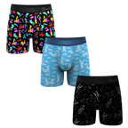 The Deviant | Ball Hammock® Pouch Underwear with Fly 3 Pack - Shinesty