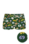 The Wine Dine & 69 | Route 69 Modal Boyshort Underwear - Shinesty