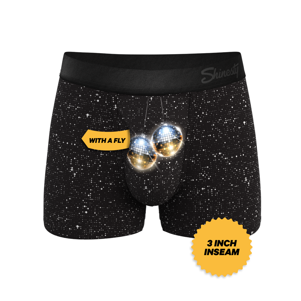 The Discotheque | Disco Ball Ball Hammock® Pouch Trunks Underwear - Shinesty
