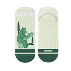 The Does A Bear | Green Toilet Bear Heel Hammock™ Ankle Socks - Shinesty
