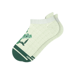 The Does A Bear | Green Toilet Bear Heel Hammock™ Ankle Socks - Shinesty