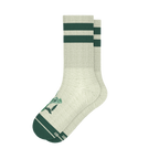 The Does A Bear | Green Toilet Bear Heel Hammock™ Crew Socks - Shinesty