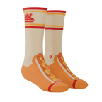 The Dog On Dog | Shinesty x Wienerschnitzel Heel Hammock™ Crew Socks - Shinesty