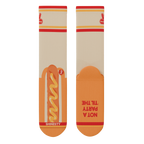 The Dog On Dog | Shinesty x Wienerschnitzel Heel Hammock™ Crew Socks - Shinesty