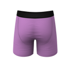 The Double Entendre | Eggplant Ball Hammock® Pouch Underwear - Shinesty