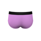 The Double Entendre | Eggplant Ball Hammock® Pouch Underwear Briefs - Shinesty