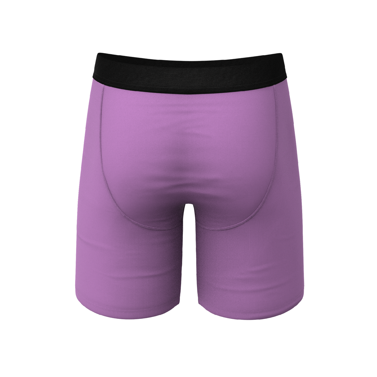 The Double Entendre | Eggplant Ball Hammock® Boxer - Long Leg - Shinesty