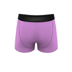 The Double Entendre | Eggplant Ball Hammock® Pouch Trunks Underwear - Shinesty