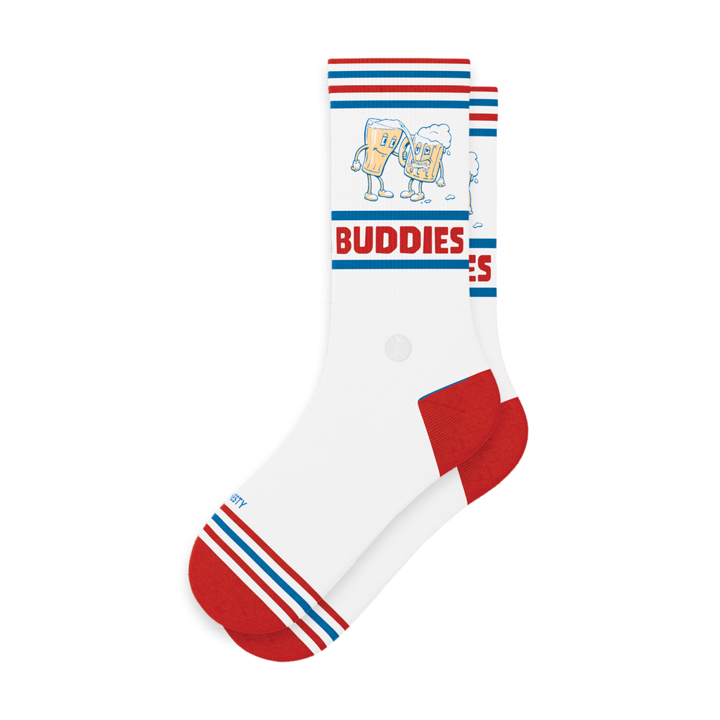 The Drinking Buddies | Beer Heel Hammock™ Crew Socks - Shinesty