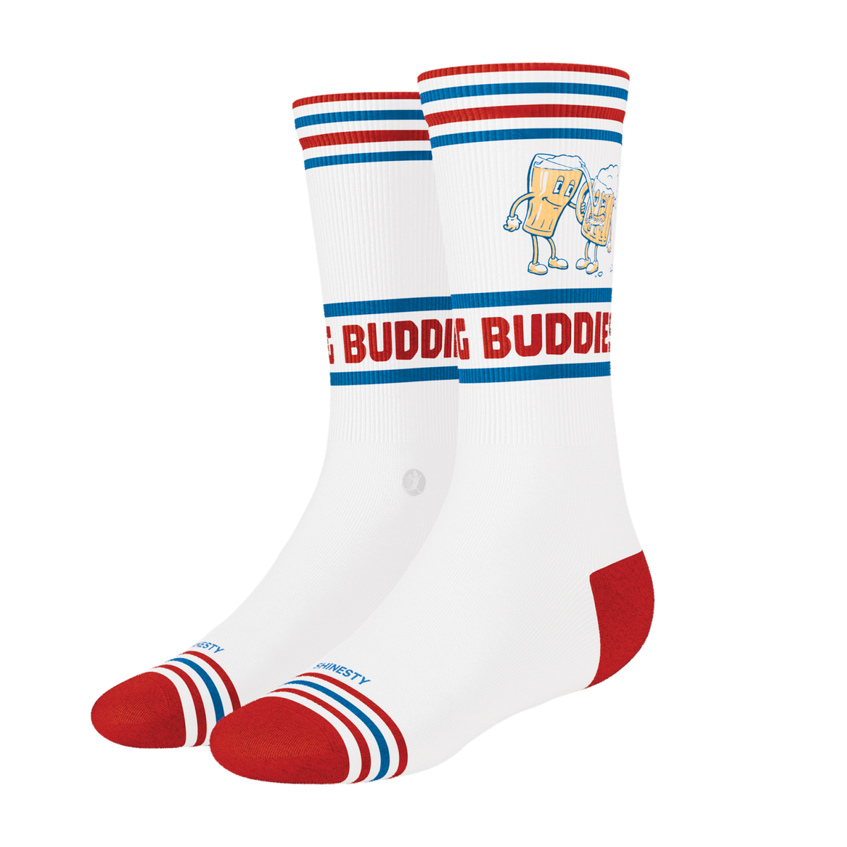 The Drinking Buddies | Beer Heel Hammock™ Crew Socks - Shinesty