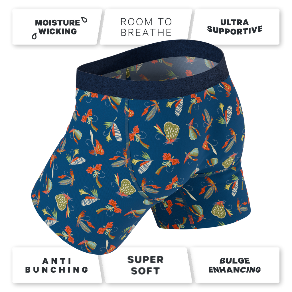 The Dry Fly | Fly Fishing Ball Hammock® Pouch Underwear - Shinesty