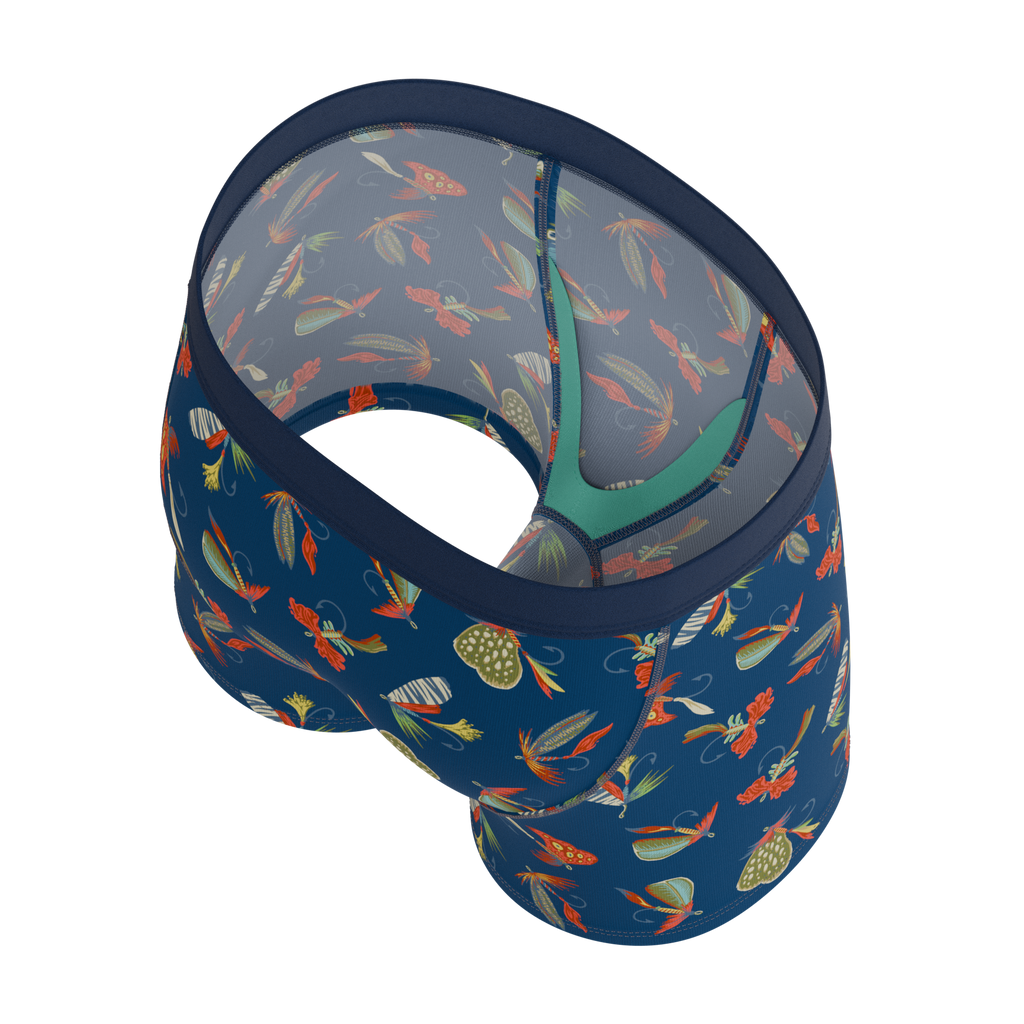 The Dry Fly | Fly Fishing Youth Boxer Briefs - Shinesty
