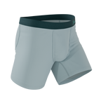 The Dry Ice | Muted Steel Blue Ball Hammock® Pouch Underwear - Shinesty