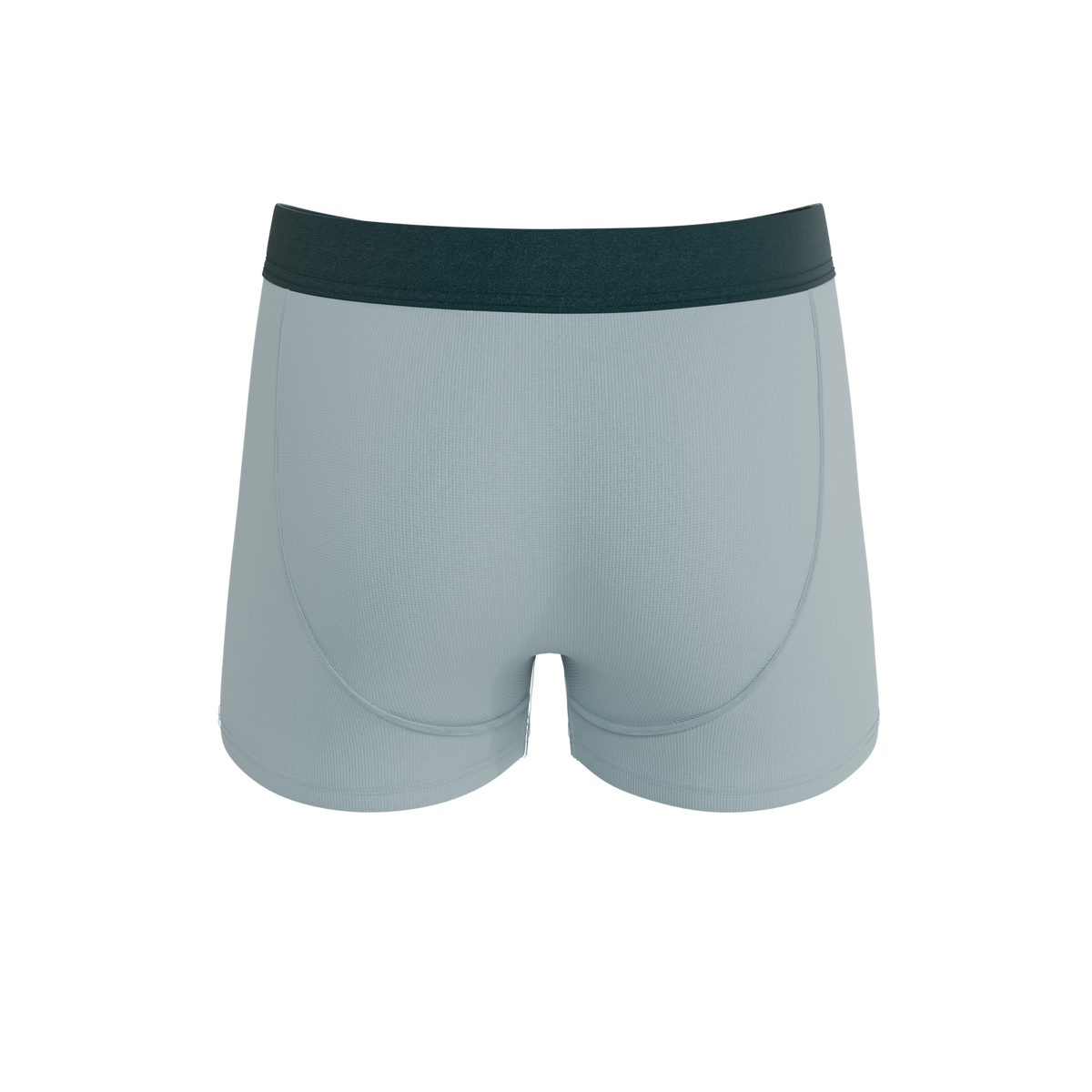 The Dry Ice | Muted Steel Blue Ball Hammock® Pouch Trunks Underwear - Shinesty