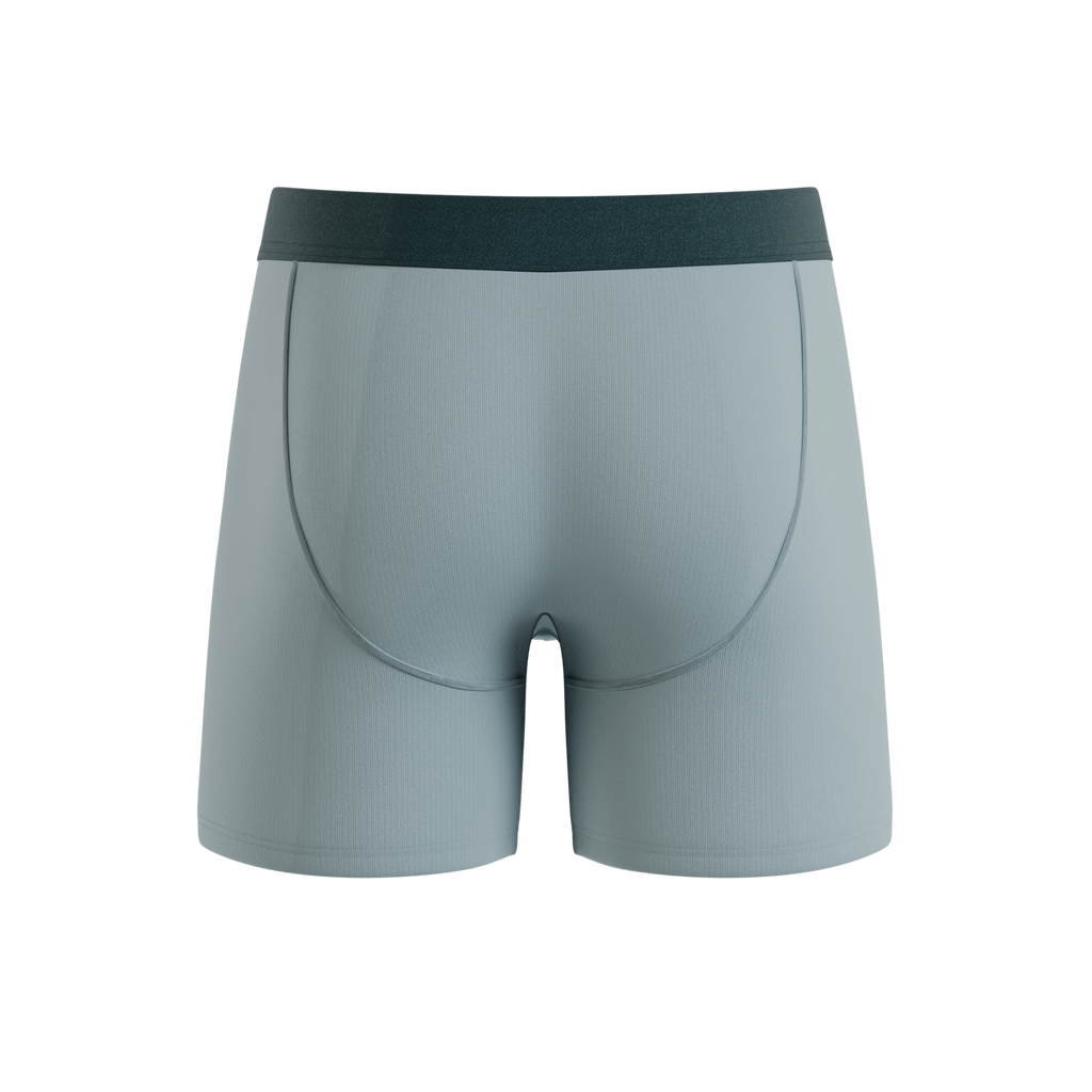 The Dry Ice | Muted Steel Blue Ball Hammock® Pouch Underwear - Shinesty