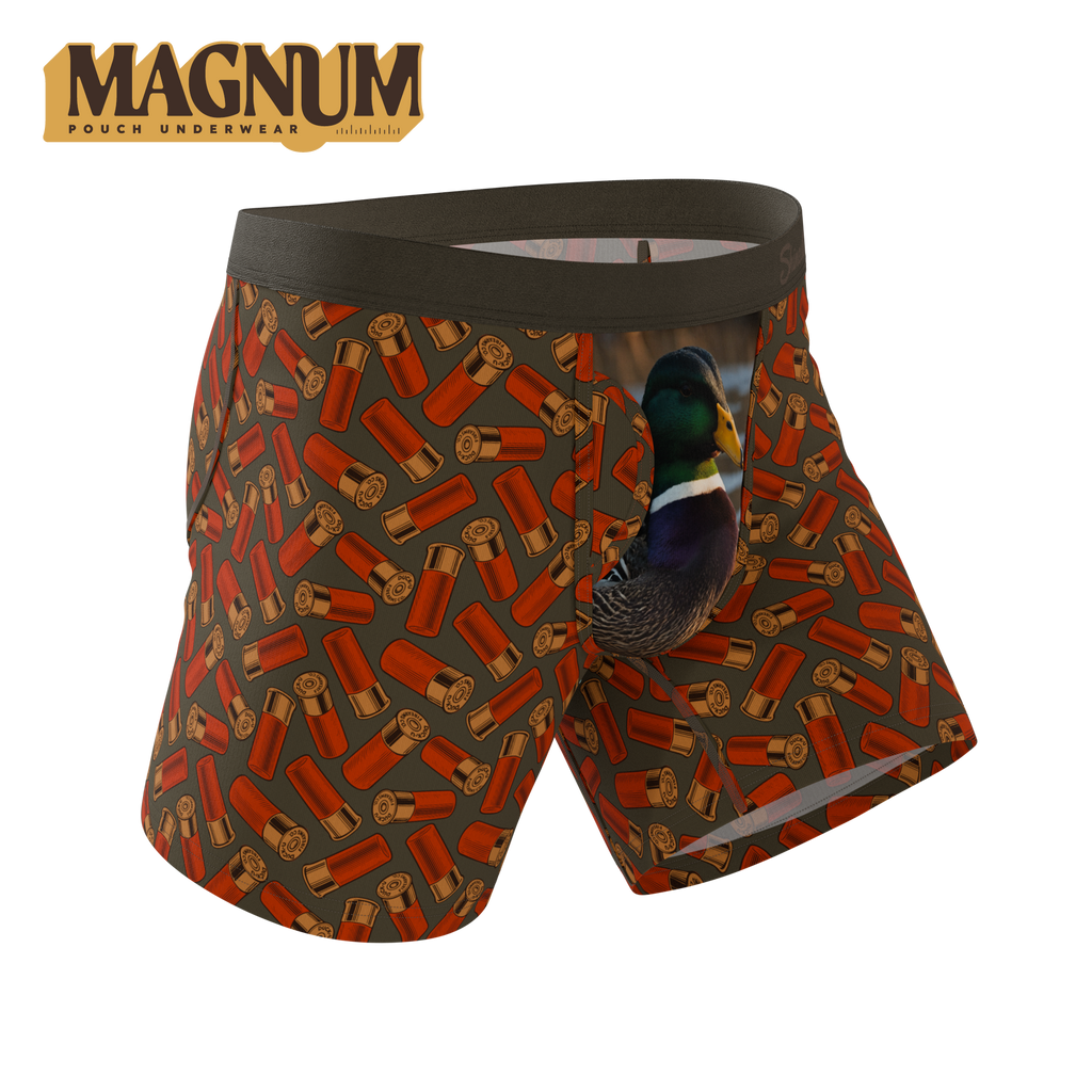 The Duck & Cover | Mallard Ball Hammock® Magnum Big Pouch Underwear - Shinesty