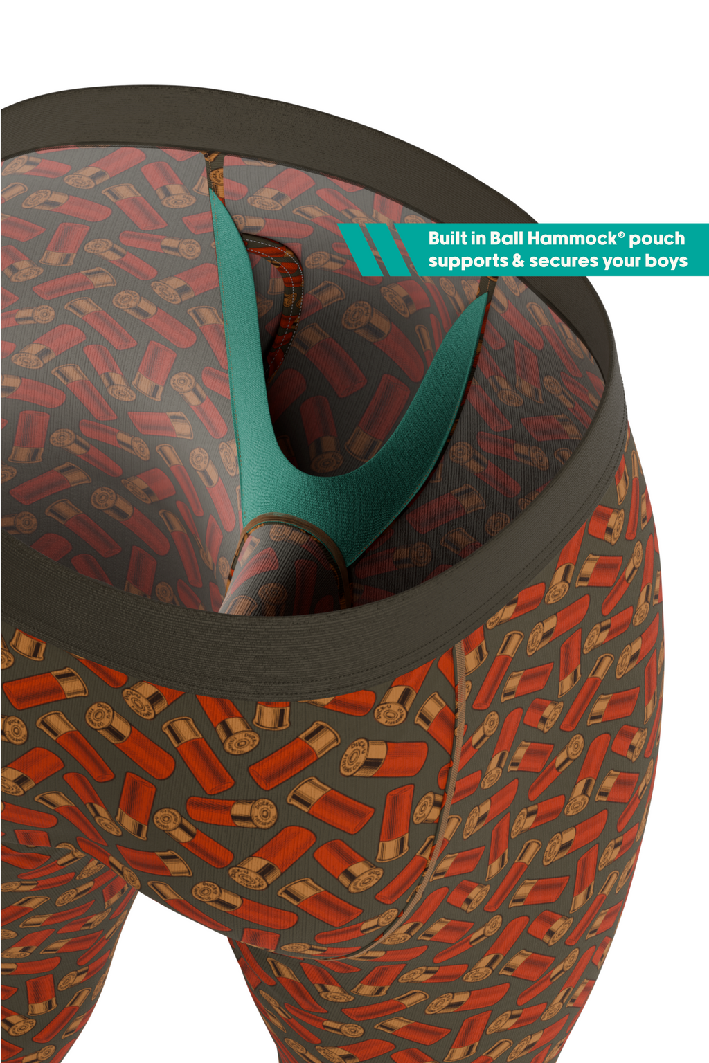 The Duck & Cover | Mallard Ball Hammock® Long Johns - Shinesty