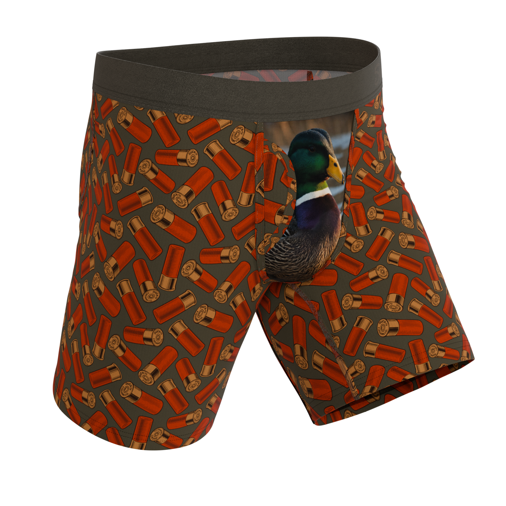 The Duck & Cover | Mallard Ball Hammock® Boxer - Long Leg - Shinesty