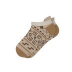 The Dude Abides | Aztec Sweater Heel Hammock™ Ankle Socks - Shinesty