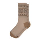 The Dude Abides | Aztec Sweater Heel Hammock™ Crew Socks - Shinesty