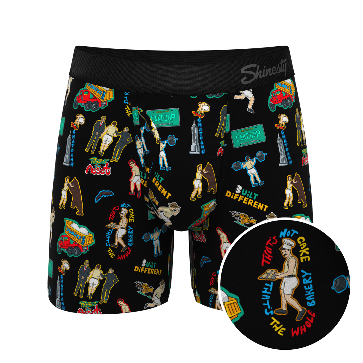 The Dumper Sticker | Shinesty x Frankie LaPenna Ball Hammock® Pouch Underwear With Fly - Shinesty