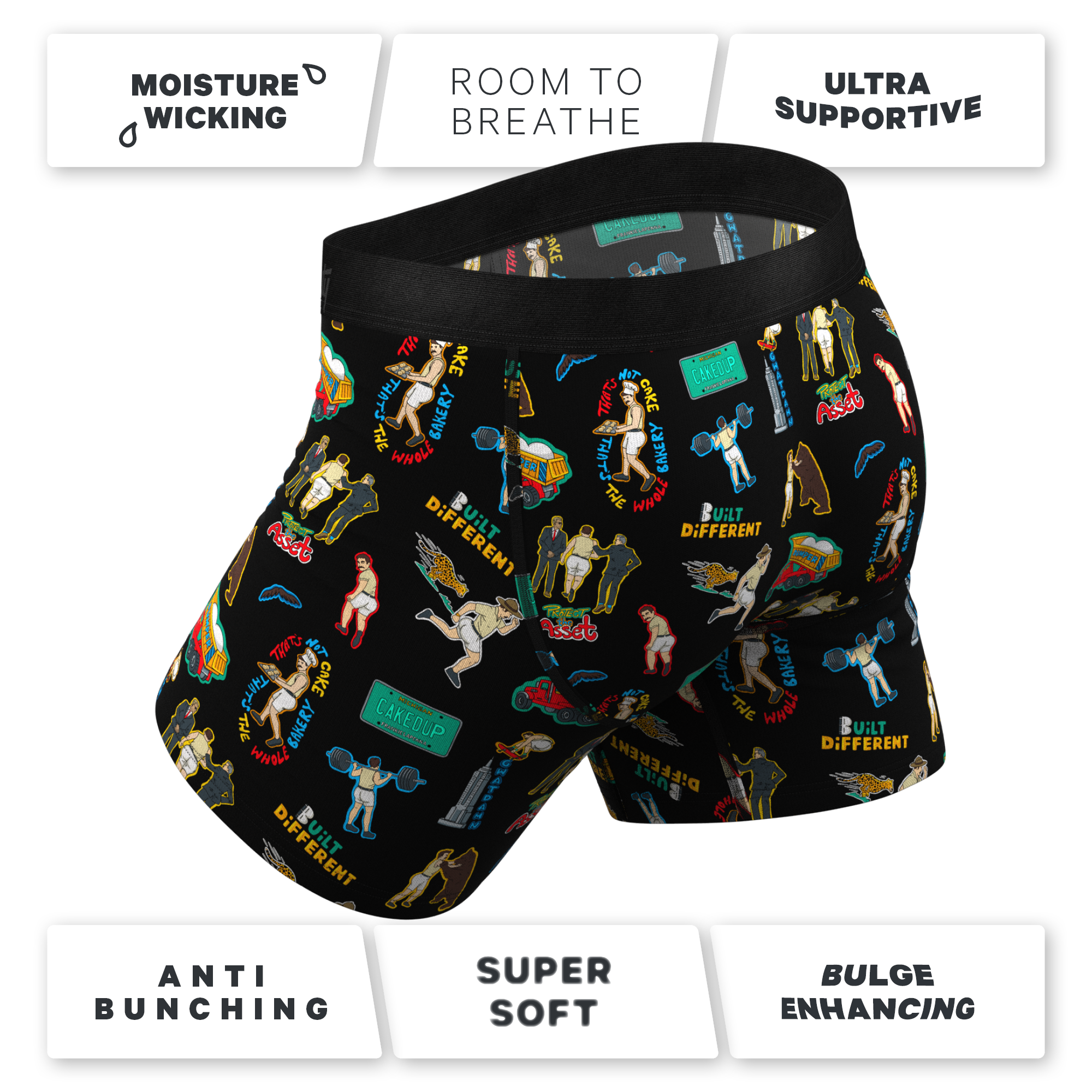 The Dumper Sticker | Shinesty x Frankie LaPenna Ball Hammock® Pouch Underwear With Fly - Shinesty