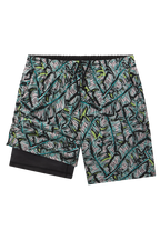 The Easy Breezy | Blue Tropical Ball Hammock® 7 Inch Athletic Shorts - Shinesty