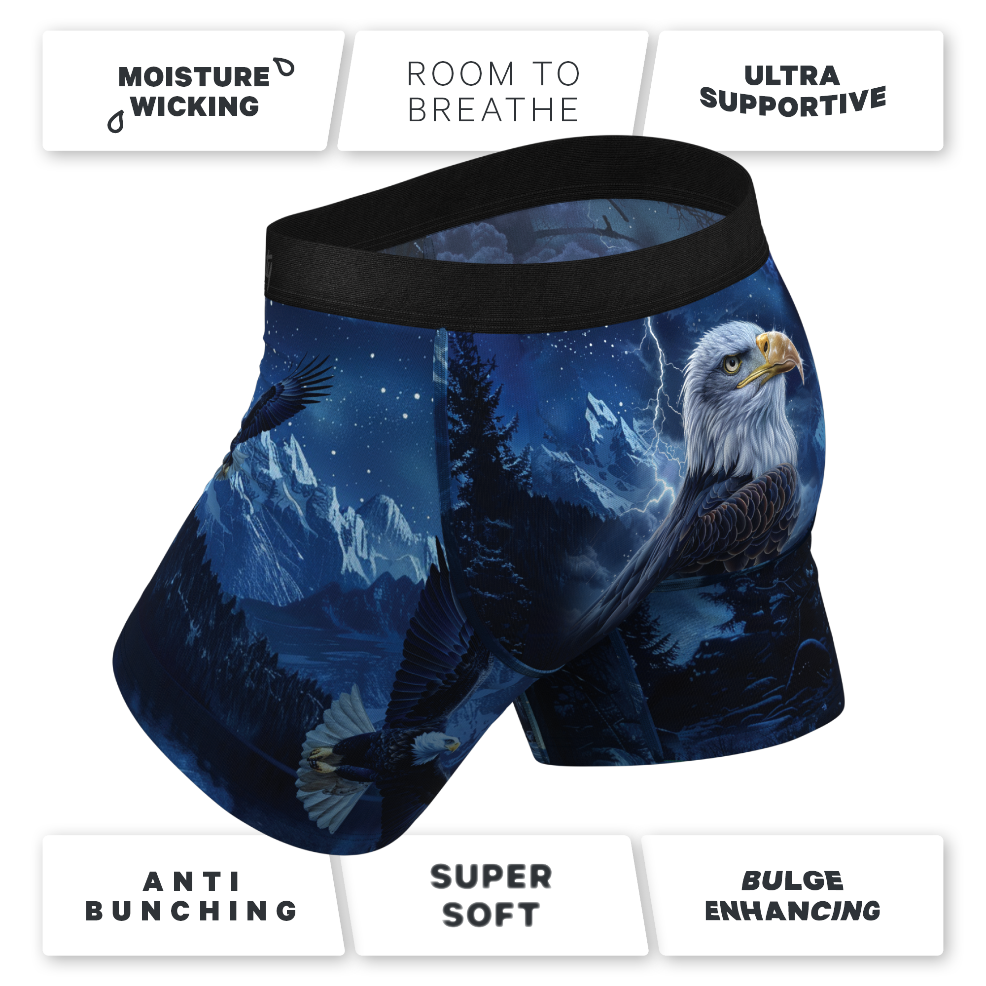The Eagle Eye | Truck Stop Classic Ball Hammock® Pouch Underwear - Shinesty
