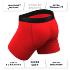 The Early Risers | Barnyard Rooster Ball Hammock® Pouch Underwear With Fly - Shinesty