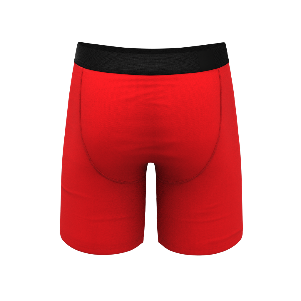 The Early Risers | Barnyard Rooster Ball Hammock® Boxer - Long Leg - Shinesty