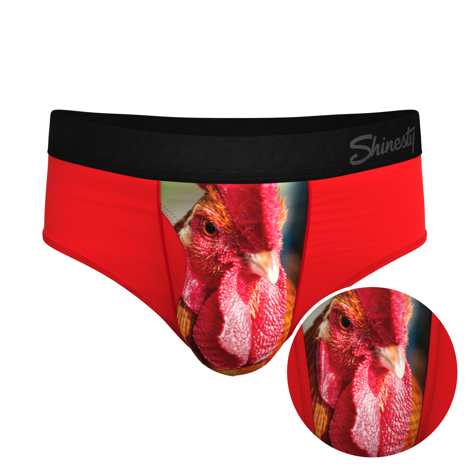 The Early Risers | Barnyard Rooster Ball Hammock® Pouch Underwear Briefs - Shinesty