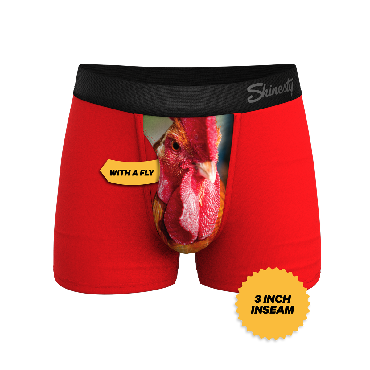 The Early Risers | Barnyard Rooster Ball Hammock® Pouch Trunks Underwear - Shinesty