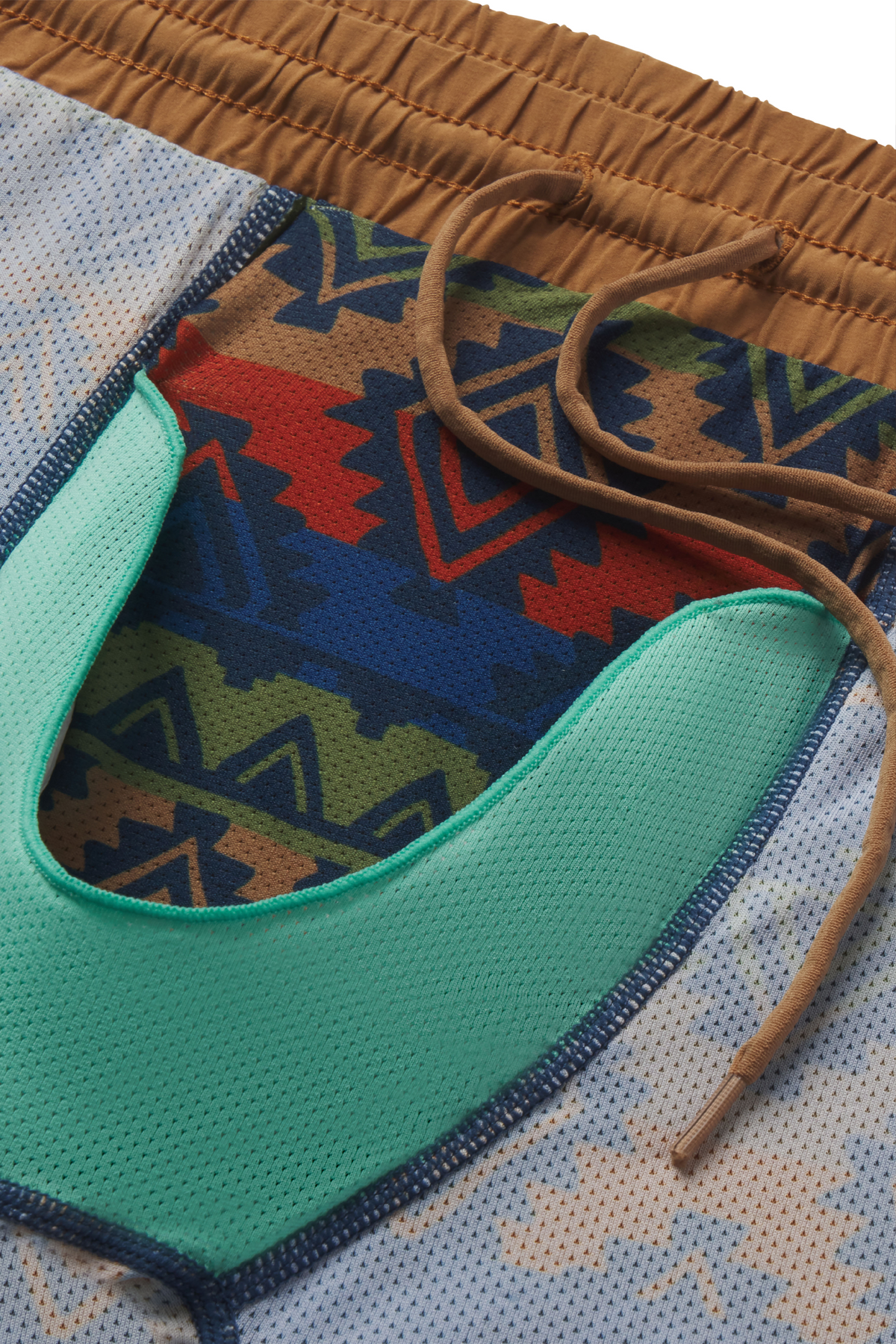 The Easy Breezy | Blue Tropical Ball Hammock® 5 Inch Athletic Shorts - Shinesty