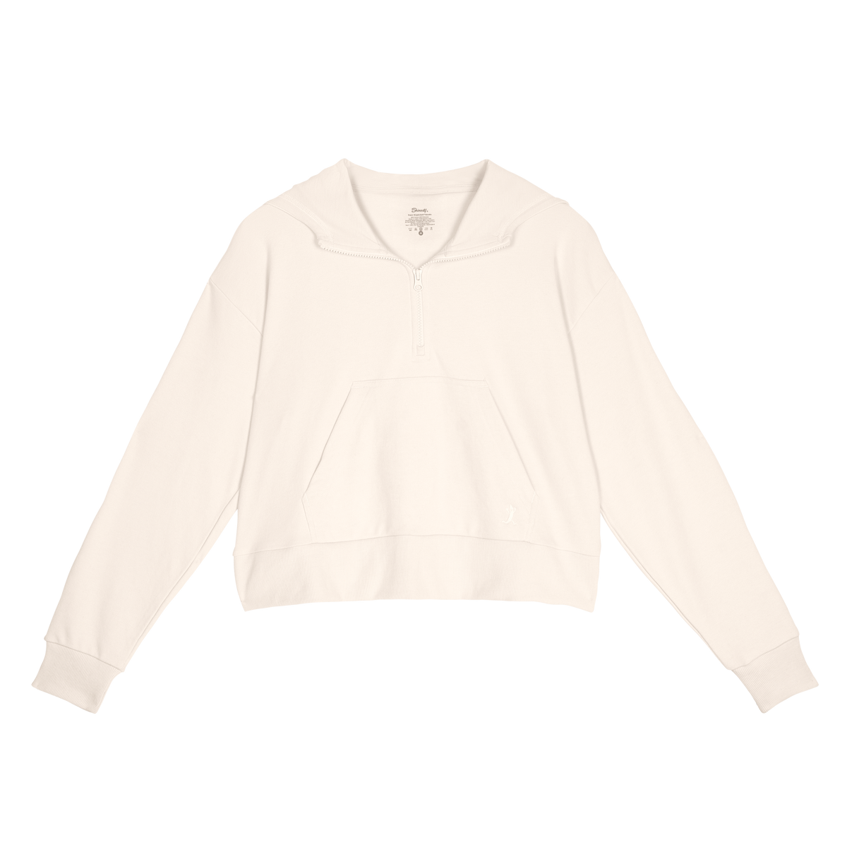 The Cream Of The Crop | Oatmeal Goldilocks™ Women’s Half Zip Lounge Hoodie - Shinesty