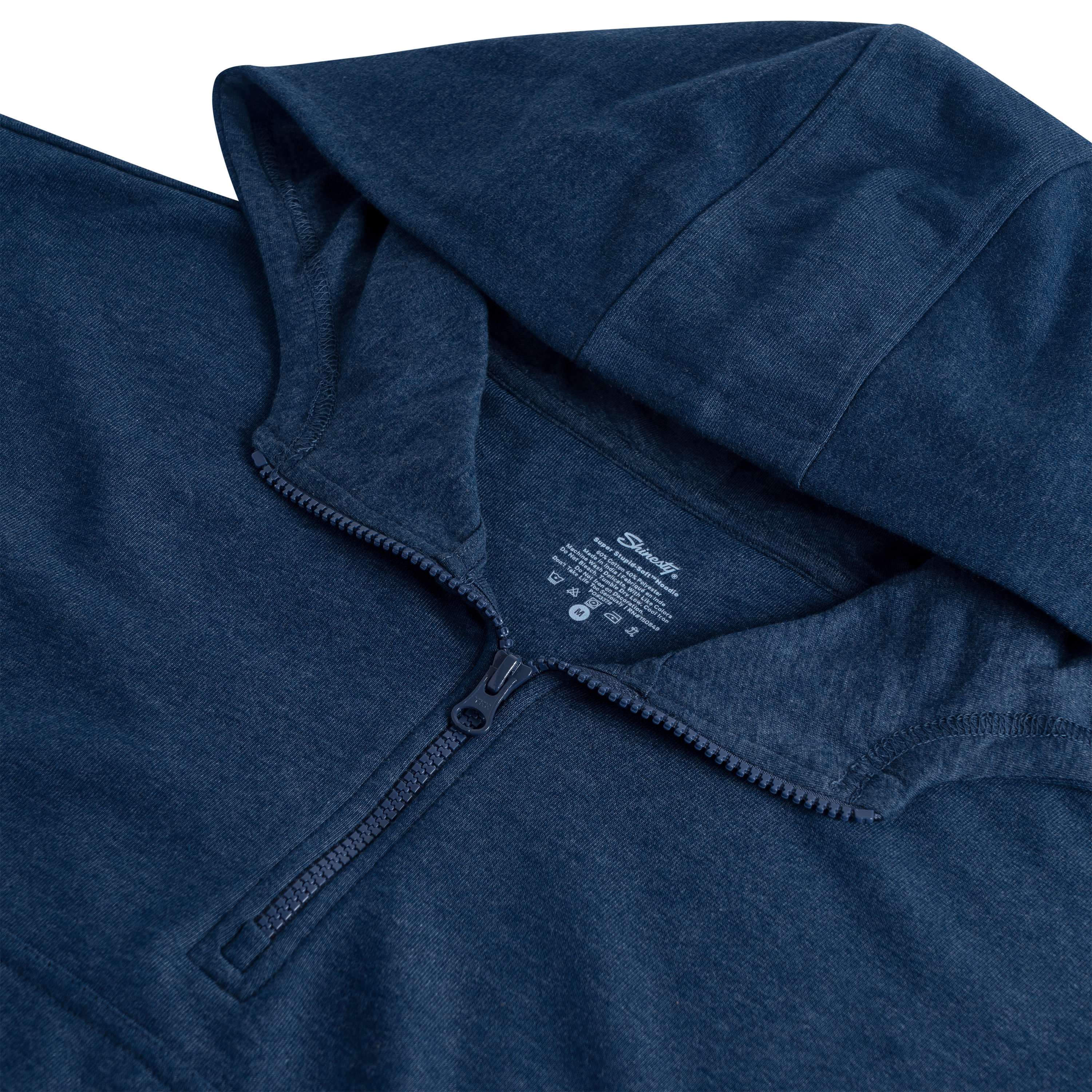 The Big Blue | Navy Goldilocks™ Women’s Half Zip Lounge Hoodie - Shinesty