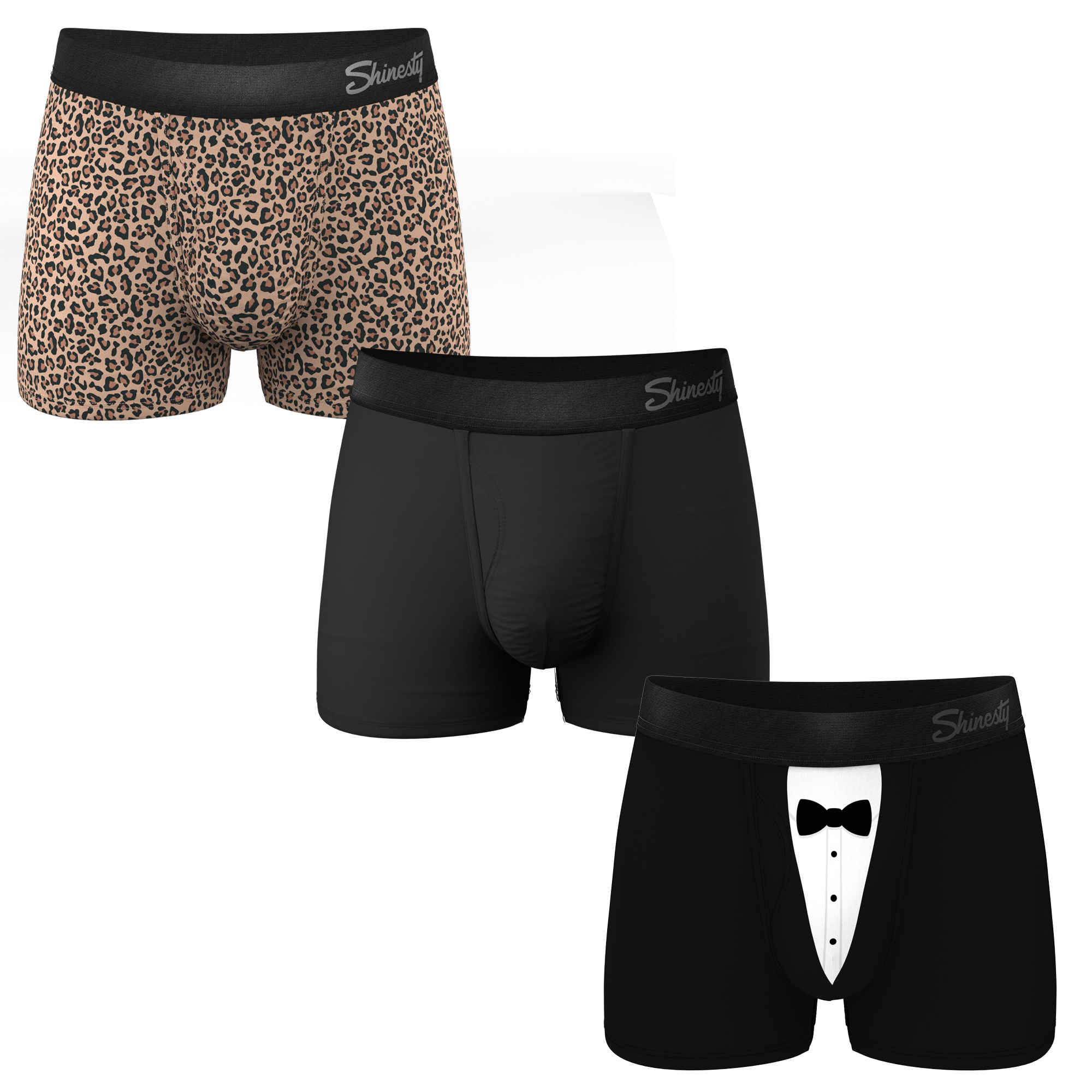 The Essential Mix | Ball Hammock® Pouch Trunks Underwear 3 Pack - Shinesty