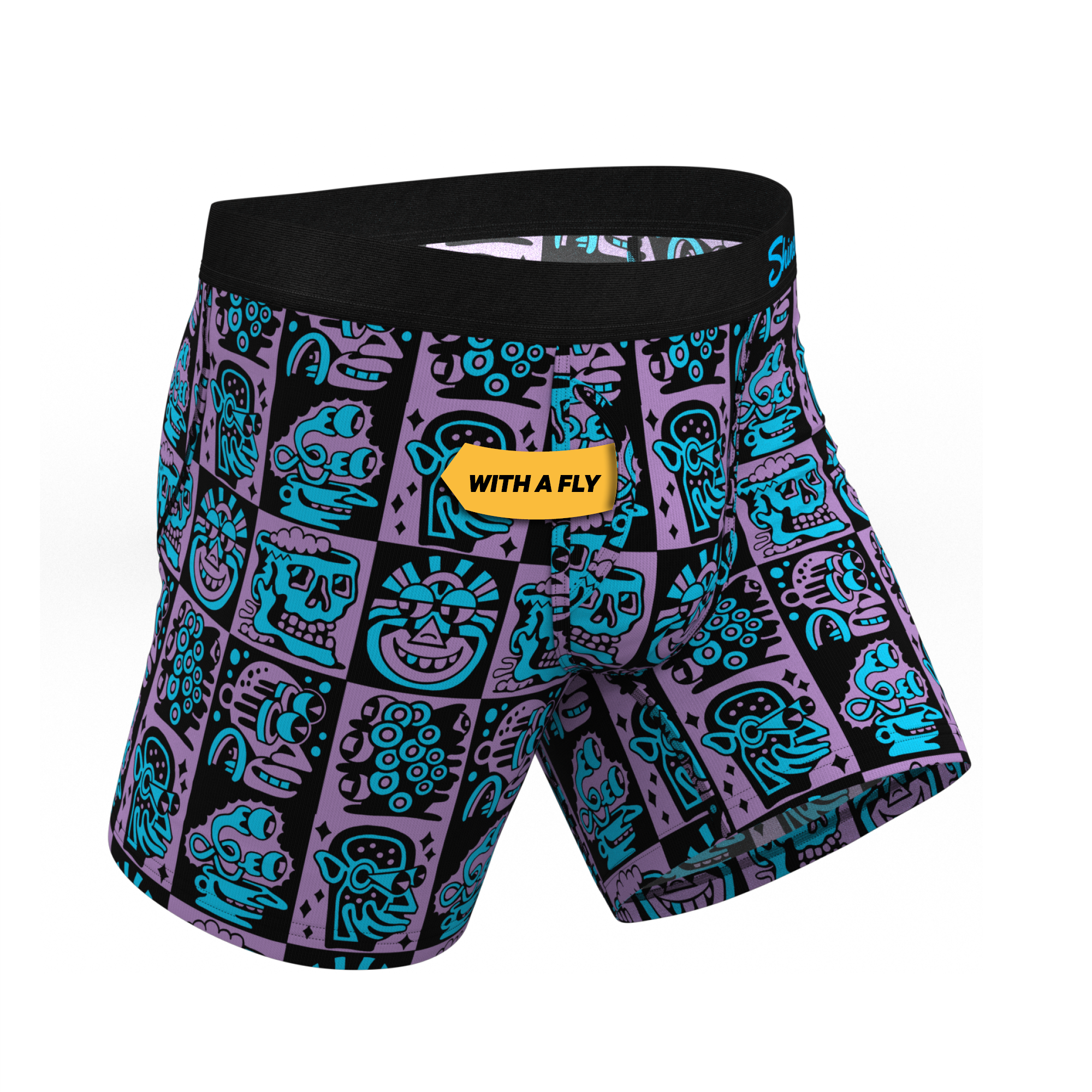 The Face Off | Shinesty x Killer Acid Ball Hammock® Pouch Underwear With Fly - Shinesty
